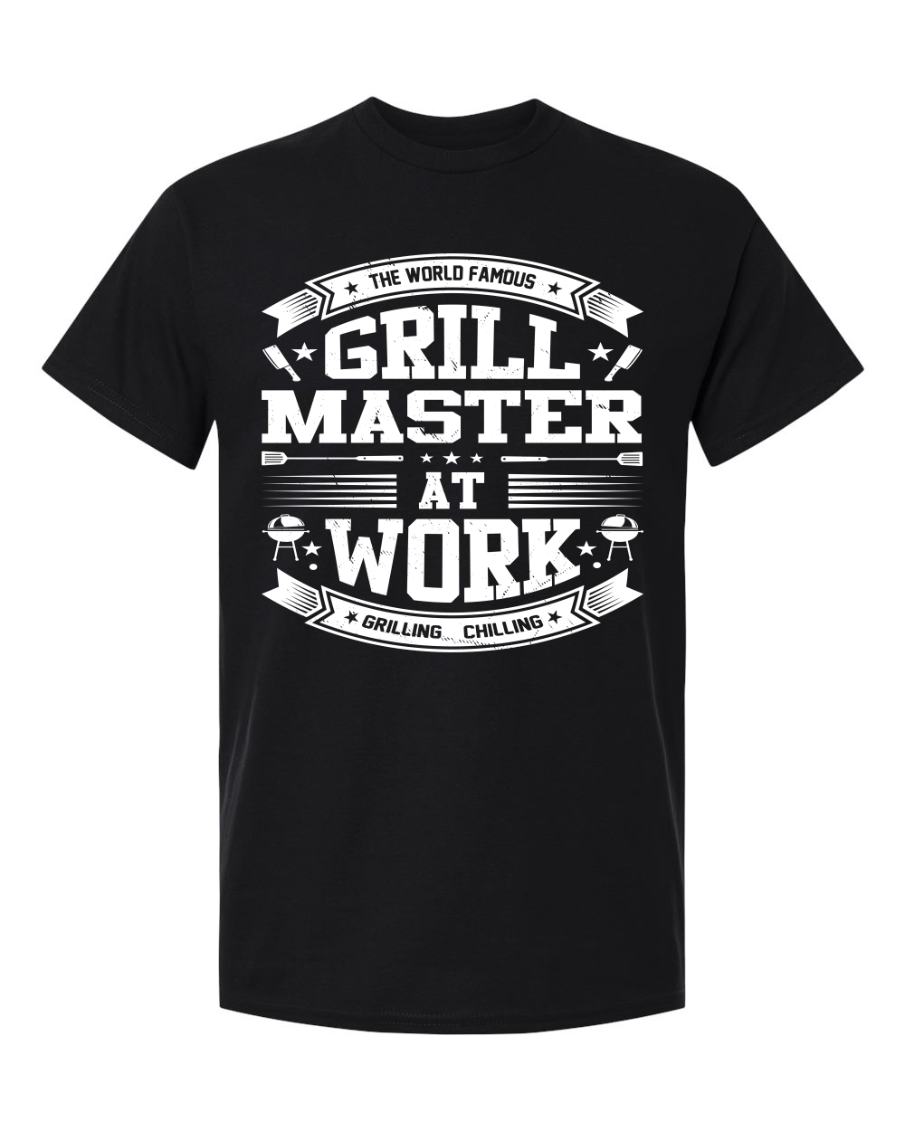 Grill Master at Work
