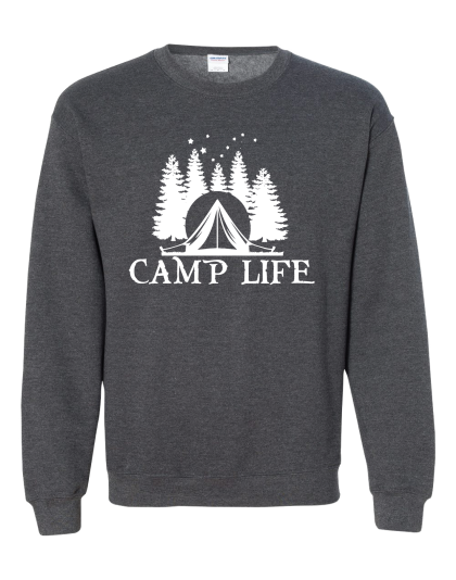 Camp Life - Crewneck Sweatshirt