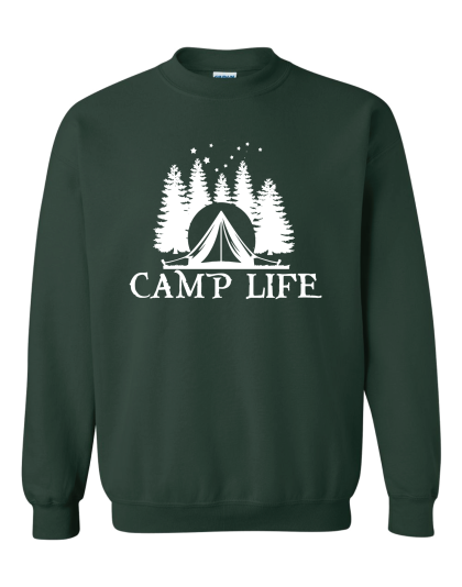 Camp Life - Crewneck Sweatshirt