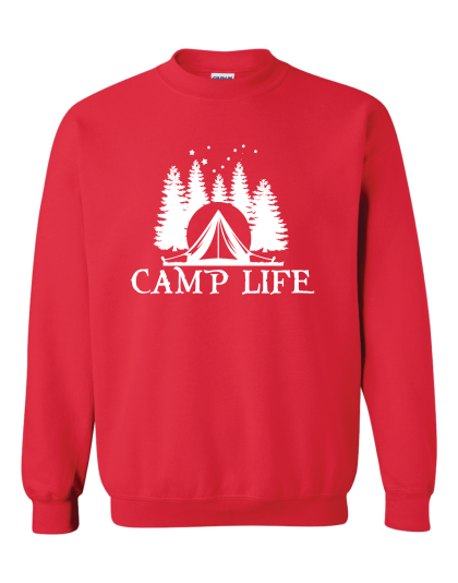 Camp Life - Crewneck Sweatshirt