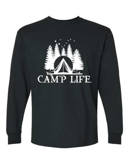 Camp Life  - Long Sleeve Tee