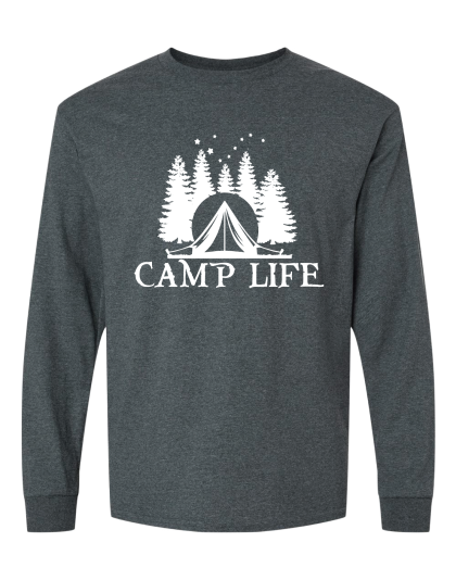 Camp Life  - Long Sleeve Tee