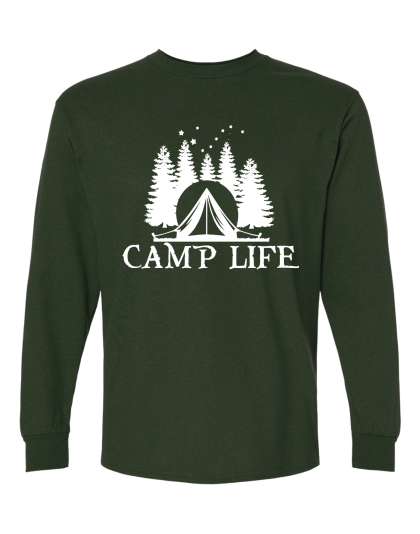 Camp Life  - Long Sleeve Tee