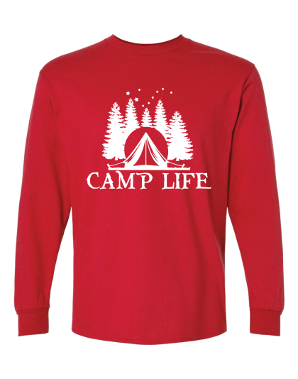 Camp Life  - Long Sleeve Tee