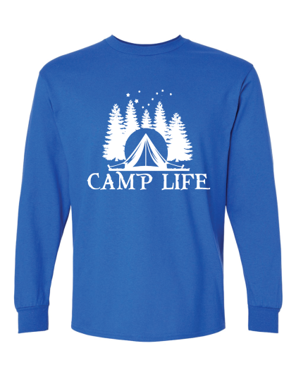 Camp Life  - Long Sleeve Tee