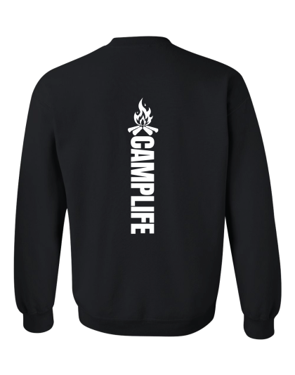 Camp Life Fire - Crewneck Sweatshirt