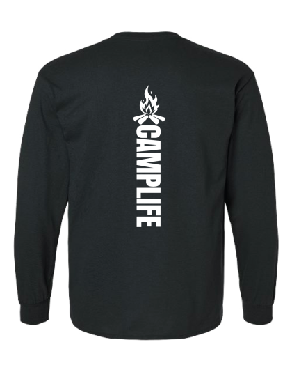 Camp Life Fire  - Long Sleeve Tee