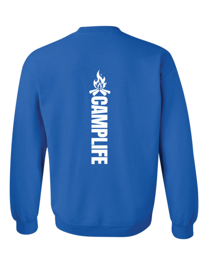 Camp Life Fire - Crewneck Sweatshirt