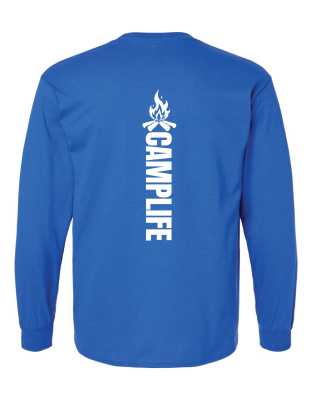 Camp Life Fire  - Long Sleeve Tee