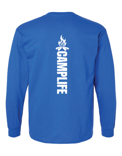 Camp Life Fire  - Long Sleeve Tee