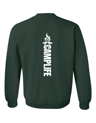 Camp Life Fire - Crewneck Sweatshirt