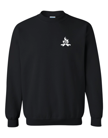Camp Life Fire - Crewneck Sweatshirt