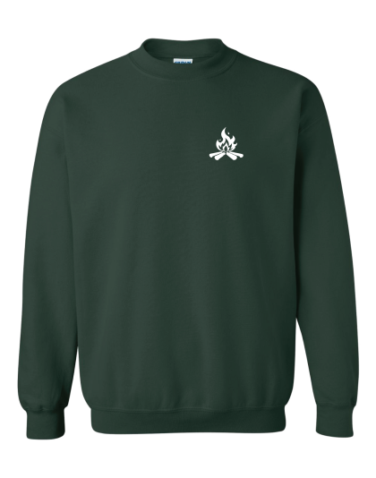 Camp Life Fire - Crewneck Sweatshirt