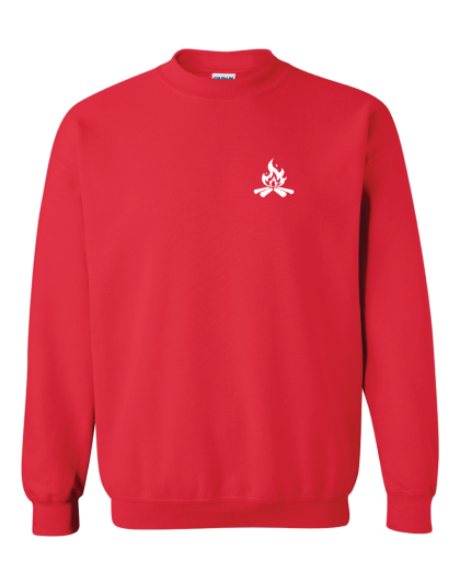 Camp Life Fire - Crewneck Sweatshirt