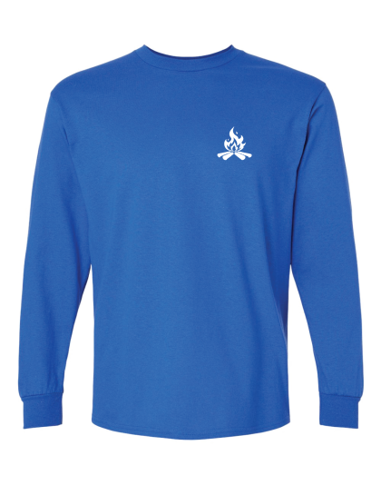 Camp Life Fire  - Long Sleeve Tee