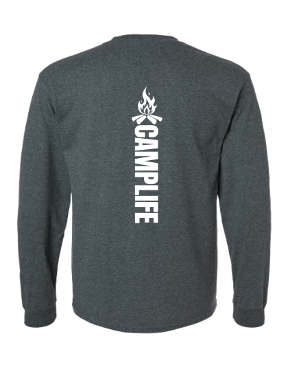 Camp Life Fire  - Long Sleeve Tee