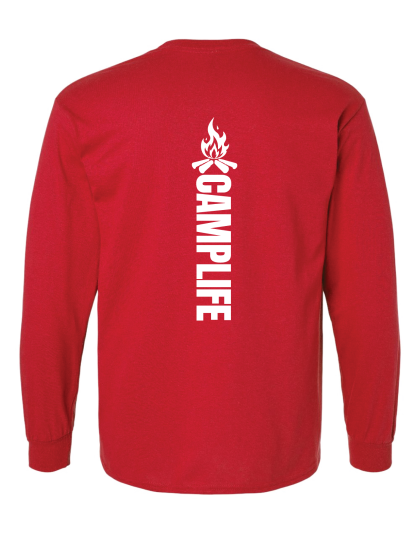 Camp Life Fire  - Long Sleeve Tee