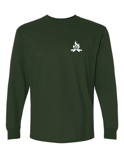 Camp Life Fire  - Long Sleeve Tee