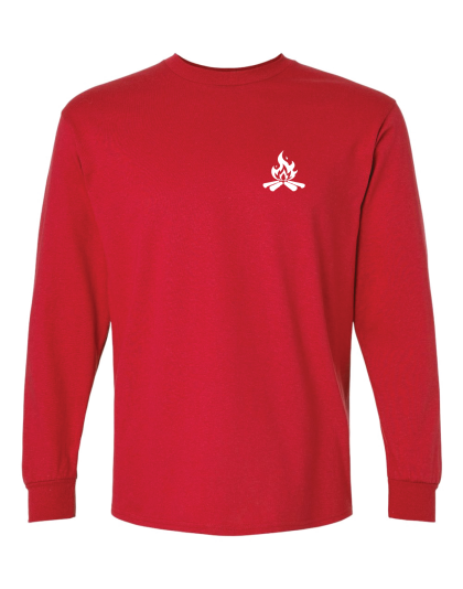 Camp Life Fire  - Long Sleeve Tee