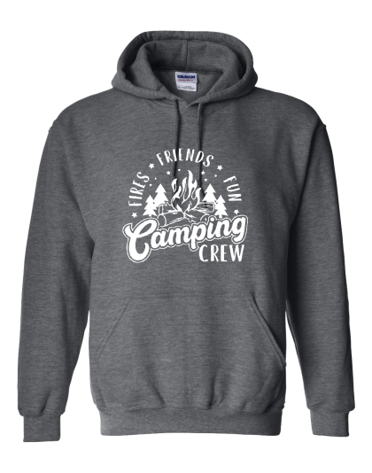 Camping Crew -Fire - Friends - Fun  - Hoodie
