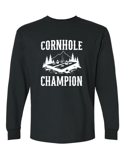 Cornhole Champion - Long Sleeve Tee