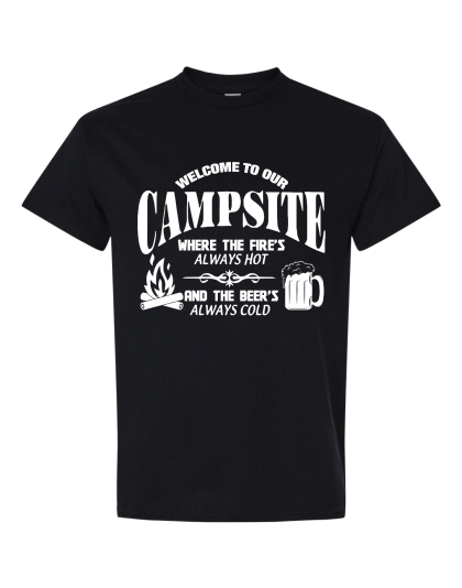 Fire Hot Beer Cold- T-Shirt