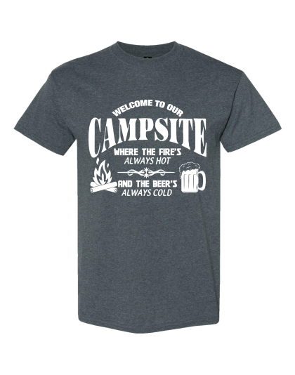 Fire Hot Beer Cold- T-Shirt