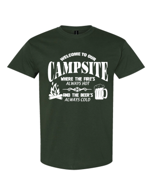 Fire Hot Beer Cold- T-Shirt