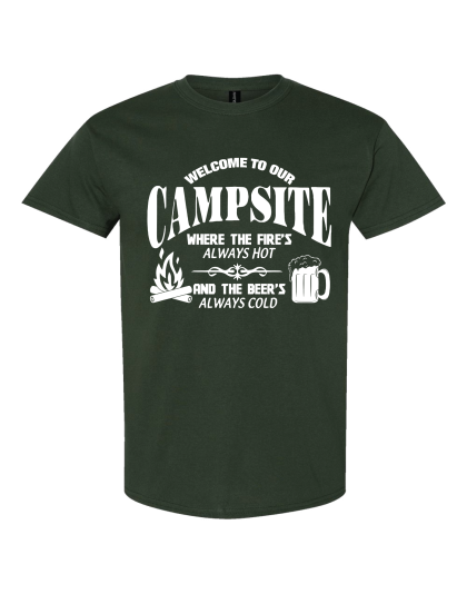 Fire Hot Beer Cold- T-Shirt