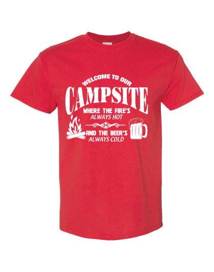 Fire Hot Beer Cold- T-Shirt