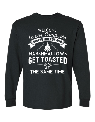 Friends and Marshmallows - Long Sleeve Tee