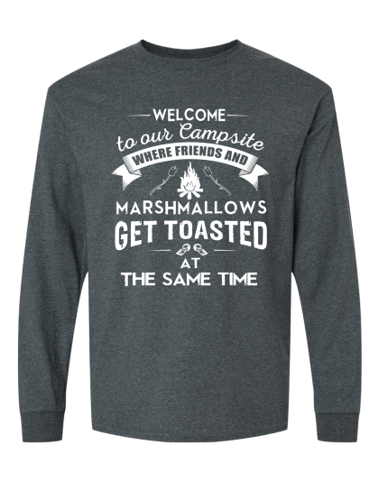 Friends and Marshmallows - Long Sleeve Tee