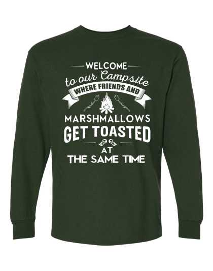 Friends and Marshmallows - Long Sleeve Tee