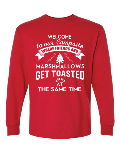Friends and Marshmallows - Long Sleeve Tee