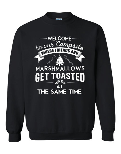Friends and Marshmallows - Crewneck Sweatshirt