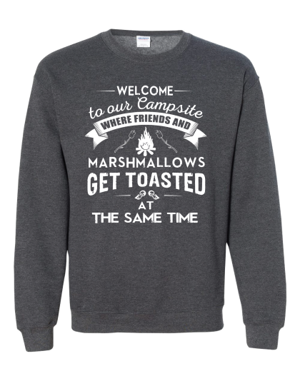 Friends and Marshmallows - Crewneck Sweatshirt