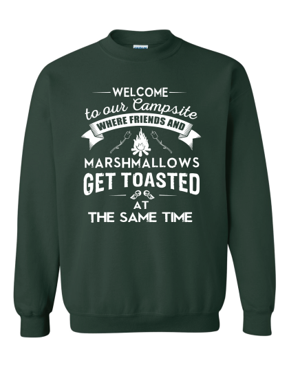 Friends and Marshmallows - Crewneck Sweatshirt