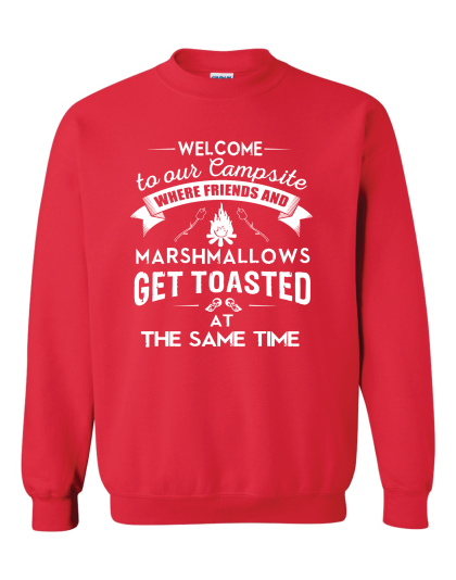 Friends and Marshmallows - Crewneck Sweatshirt