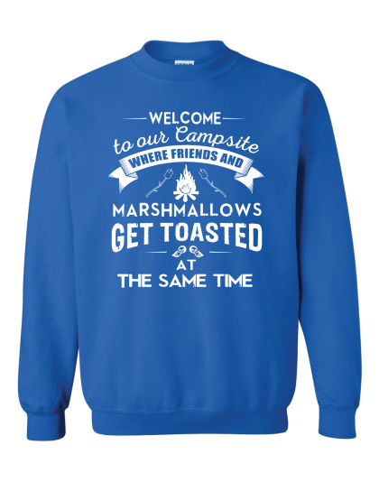 Friends and Marshmallows - Crewneck Sweatshirt