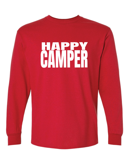 Happy Camper - Long Sleeve Tee