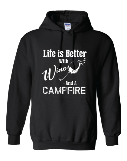 Life is Better with Wine- Hoodie