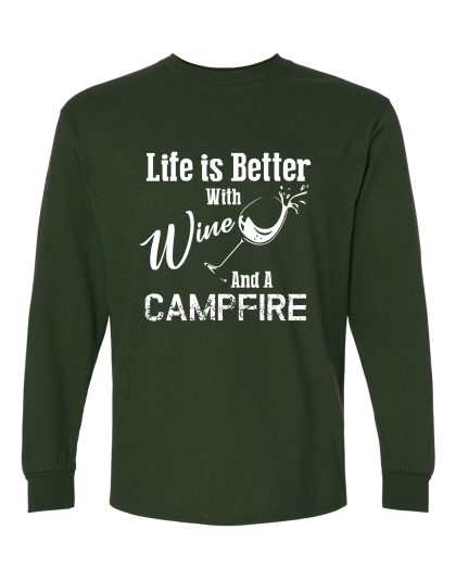 Life is Better with Wine - Long Sleeve Tee