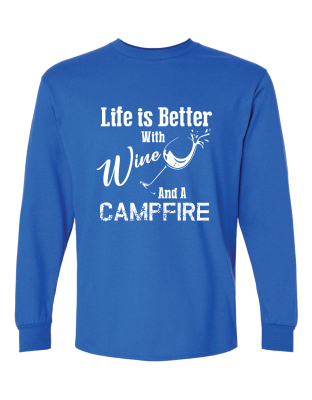Life is Better with Wine - Long Sleeve Tee