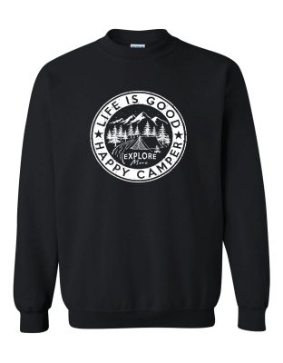 Life is Good- Crewneck Sweatshirt