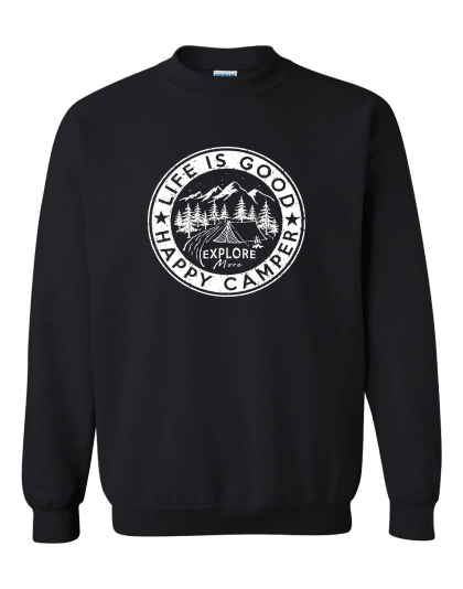 Life is Good- Crewneck Sweatshirt