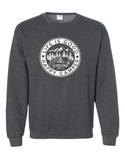 Life is Good- Crewneck Sweatshirt
