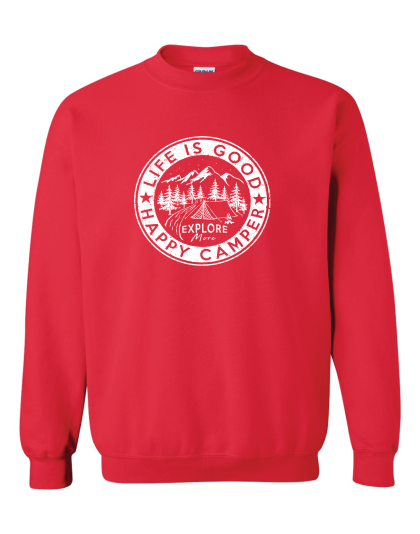 Life is Good- Crewneck Sweatshirt