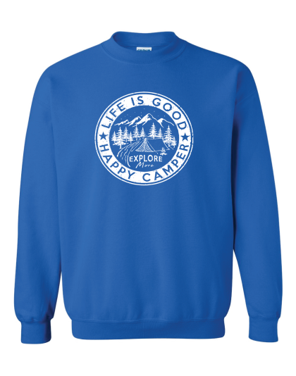 Life is Good- Crewneck Sweatshirt