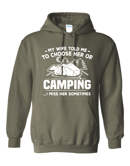 My Wife Told Me to Choose- Hoodie