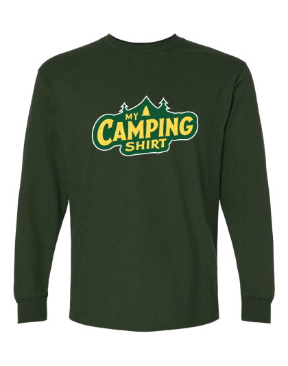 The Official My Camping Shirt  Long Sleeve